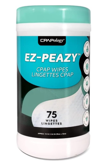 EZ-PEAZY CPAP Wipes 75 Pack (Citrus Scent)