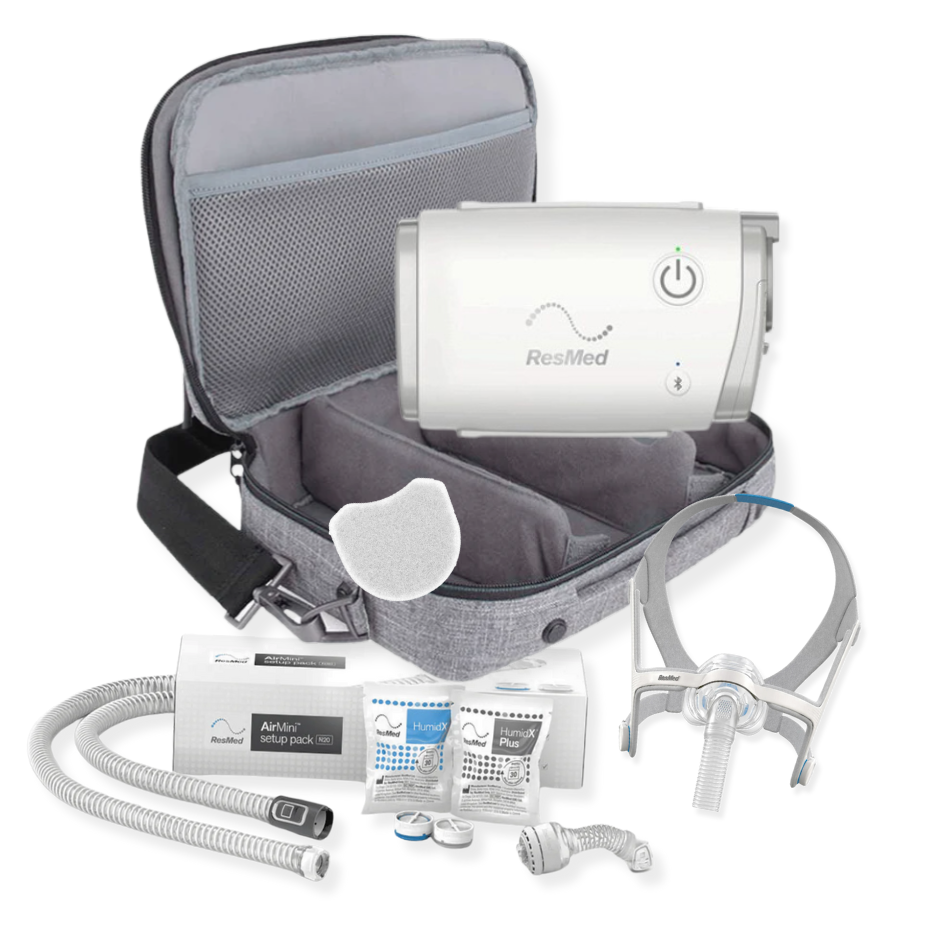 ResMed AirMini™ Autoset Travel CPAP Bundle with AirFit™ N20 (Includes Mask)