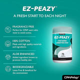 EZ-PEAZY CPAP Wipes 75 Pack
