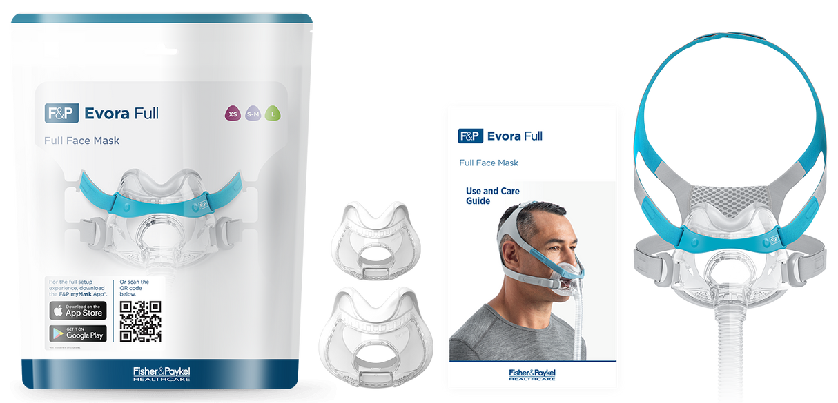 Evora Full Face Mask Fit Pack